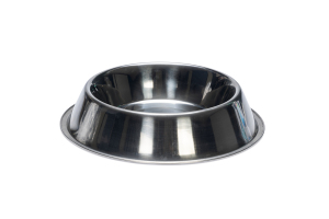 Beeztees Köpek Mama Su Kabı, Paslanmaz Çelik, Kaymaz, 22cm, 1,6L