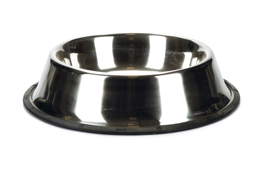 Beeztees Köpek Mama Su Kabı, Paslanmaz Çelik, Kaymaz, 25,5cm, 2,2L - 1