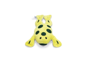 Beeztees Köpek Ödül Saklama Oyuncağı, Kurbağ, Peluş, Sarı, 31x20x7cm - 3