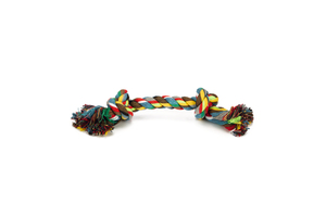 Beeztees Köpek Oyuncağı, Çift Düğümlü Diş İpi, Pamuk İplerden, 28x7x7cm, 125gr - 3