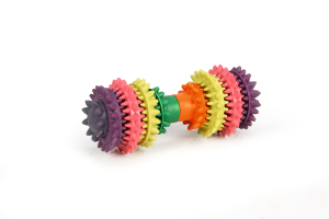 Beeztees Köpek Oyuncağı, Diş Bakım, Renkli, 14x6x6cm