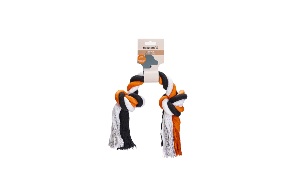 Beeztees Köpek Oyuncağı, Diş İpi, Çift Düğümlü, 50x9x7,5cm, 319gr - 1