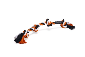 Beeztees Köpek Oyuncağı, Diş İpi, Dört Düğümlü, 40x5,5x4,55cm, 140gr - 1