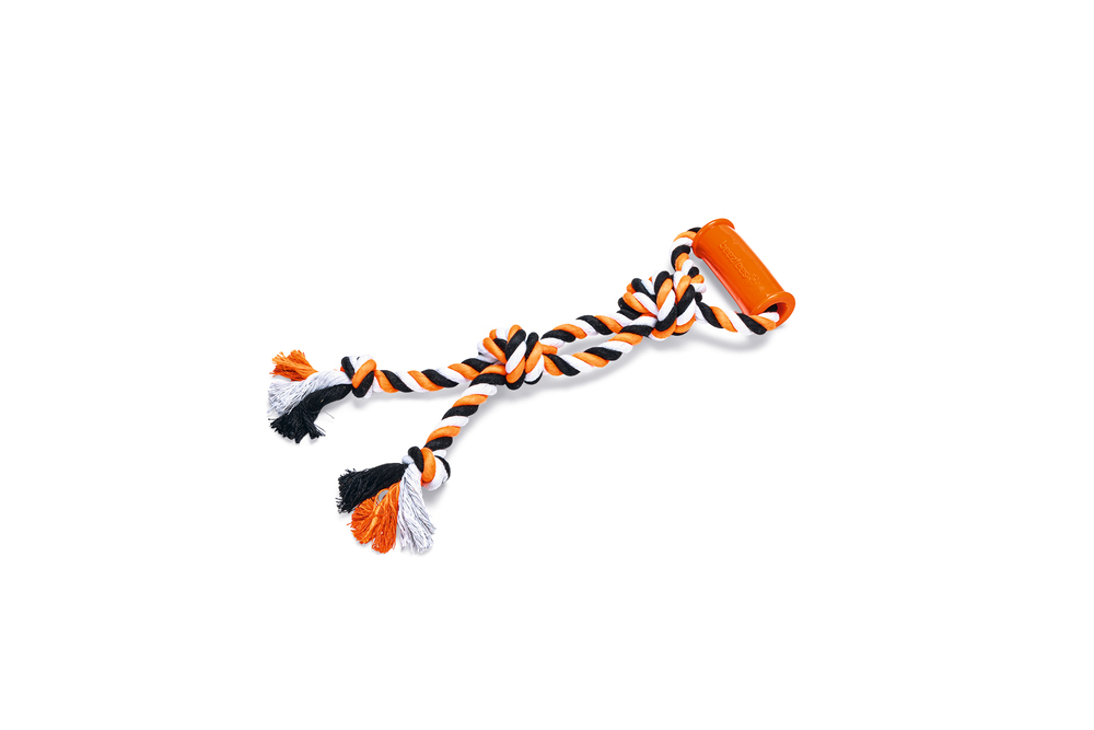 Beeztees Köpek Oyuncağı, Diş İpi, TPR Tutamaçlı, 40x13,5x5,5cm, 232gr - 3