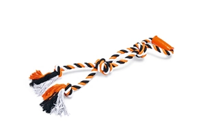 Beeztees Köpek Oyuncağı, Diş İpi, TPR Tutamaçlı, 60x13x7cm, 390gr - 1