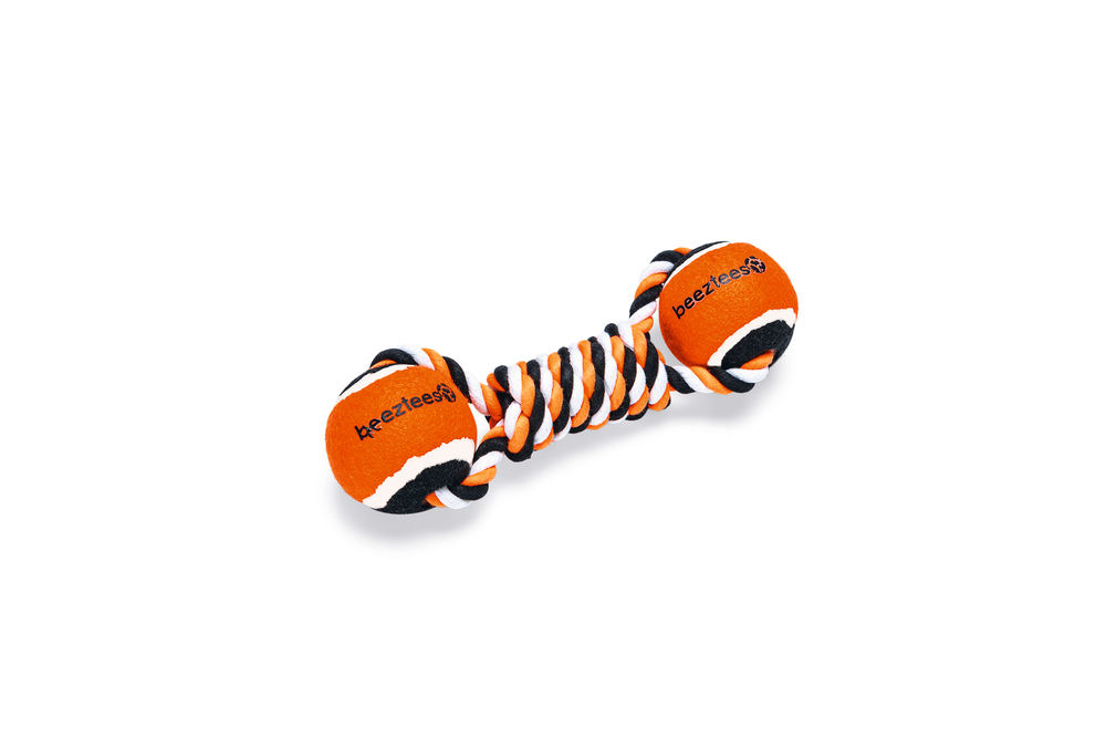 Beeztees Köpek Oyuncağı, Diş İpi ve İki Tenis Topu, 22x7x6,3cm, 195gr - 3