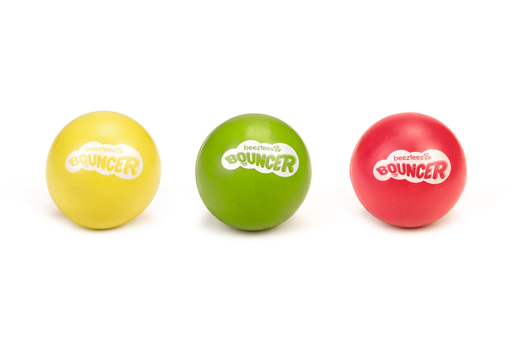 Beeztees Köpek Oyuncağı, Ekstra Zıplayan Top, Kauçuk, Çeşitli Renklerde, 6,5cm - 1