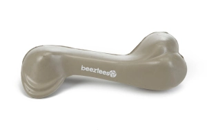 Beeztees Köpek Oyuncağı, İçi Dolu Kemik, Kauçuk, Bej, 14cm