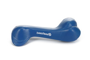 Beeztees Köpek Oyuncağı, İçi Dolu Kemik, Kauçuk, Mavi, 14cm