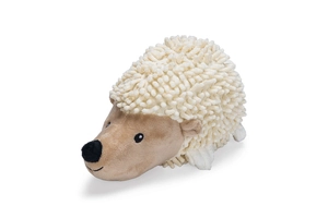 Beeztees Köpek Oyuncağı, Kirpi, Peluş, Beyaz, 26x14x15cm