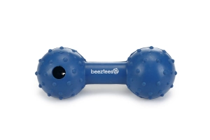 Beeztees Köpek Oyuncağı, Ödül ve Oyun, Dambıl, Kauçuk, Mavi, 11,5cm