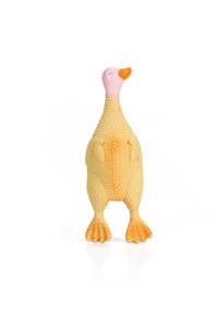 Beeztees Köpek Oyuncağı, Ördek, Lateks, Sarı, 23,5x6,5x5cm