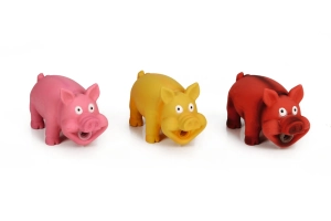 Beeztees Köpek Oyuncağı, Sesli, Domux, Lateks, Çeşitli Renklerde, 16x7x9cm