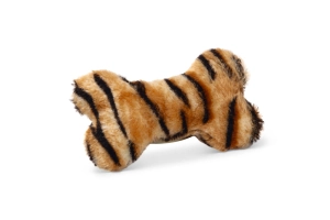 Beeztees Köpek Oyuncağı, Sesli, Kemik, Peluş, Kahverengi, 18x13x3cm