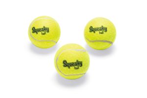 Beeztees Köpek Oyuncağı, Sesli, Tenis Topu, Sarı, 3 Adet, 6,5cm - 4