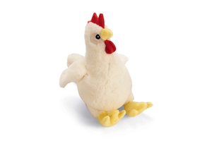 Beeztees Köpek Oyuncağı, Tavuk, Peluş, Pembe, 26x25x12cm - 1