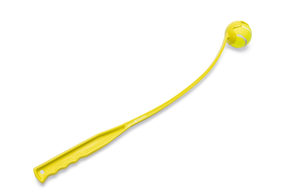 Beeztees Köpek Oyuncağı, Tenis Topu ve Fırlatıcısı, Mavi/Sarı, 62x6,5x6,5cm - 1