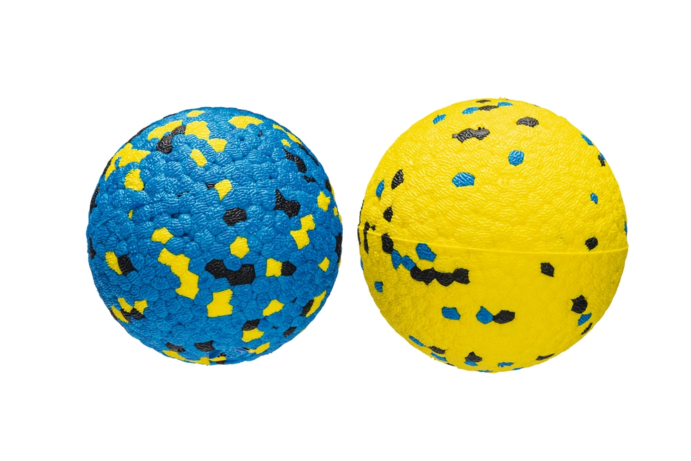 Beeztees Köpek Oyuncağı, Yüzen, Toplar, Sünger, Çeşitli Renklerde, 2 Adet, 7cm - 3