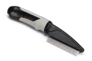 Beeztees Köpek Pire Tarağı, Siyah GRi, 21cm, 21x3,5x2,5cm