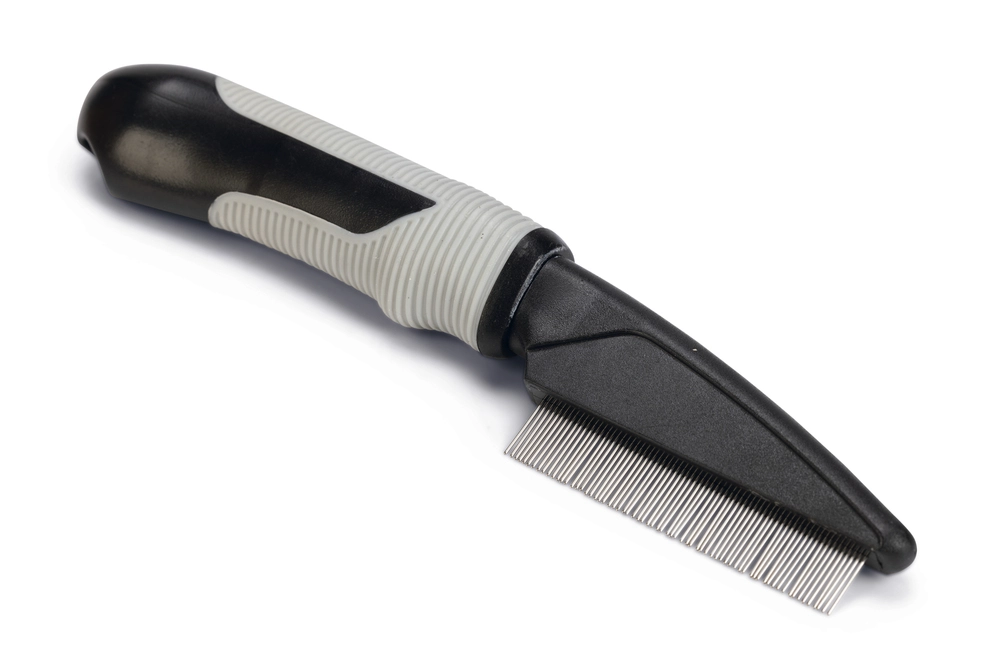 Beeztees Köpek Pire Tarağı, Siyah GRi, 21cm, 21x3,5x2,5cm - 1