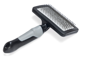 Beeztees Köpek Tarağı, Kolay Tarama, SM, Siyah Gri, 19cm, 19x12x4cm