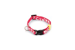 Beeztees Köpek Tasması, Pembe, 20-30cm, 10mm