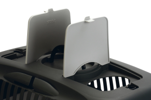 Beeztees Köpek veya Kedi Taşıma Kabı, 12Kg'ye kadar, Koyu Gri/Gri, 61x40x38cm - 4