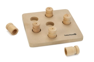 Beeztees Köpek Zeka Geliştirme Oyuncağı, Ahşap, 18x18x3cm