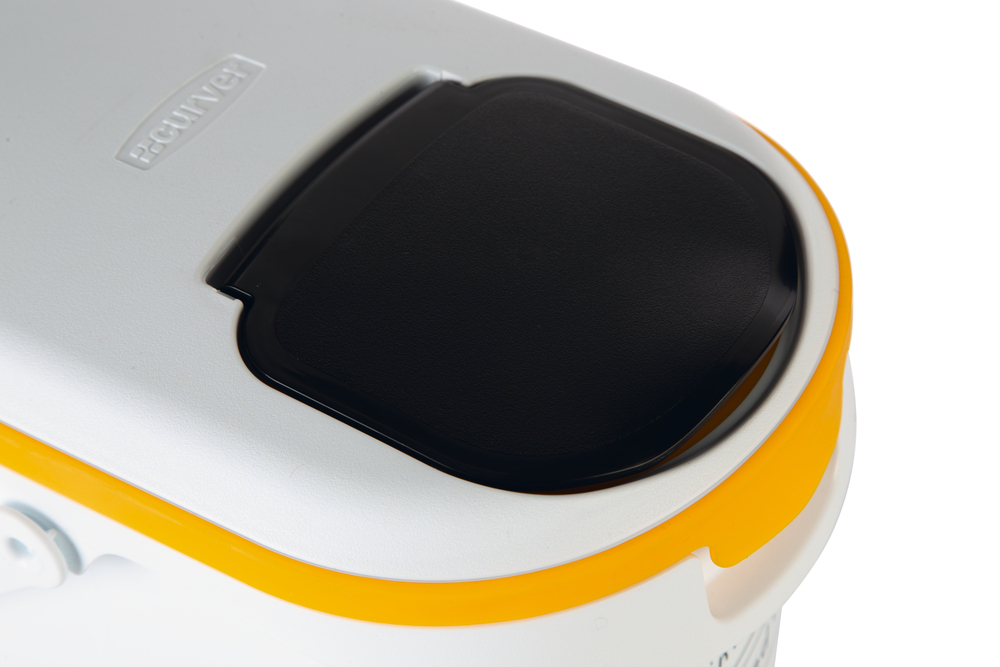 Beeztees Mama Saklama Kabı, Plastik, Beyaz, 10L - 4