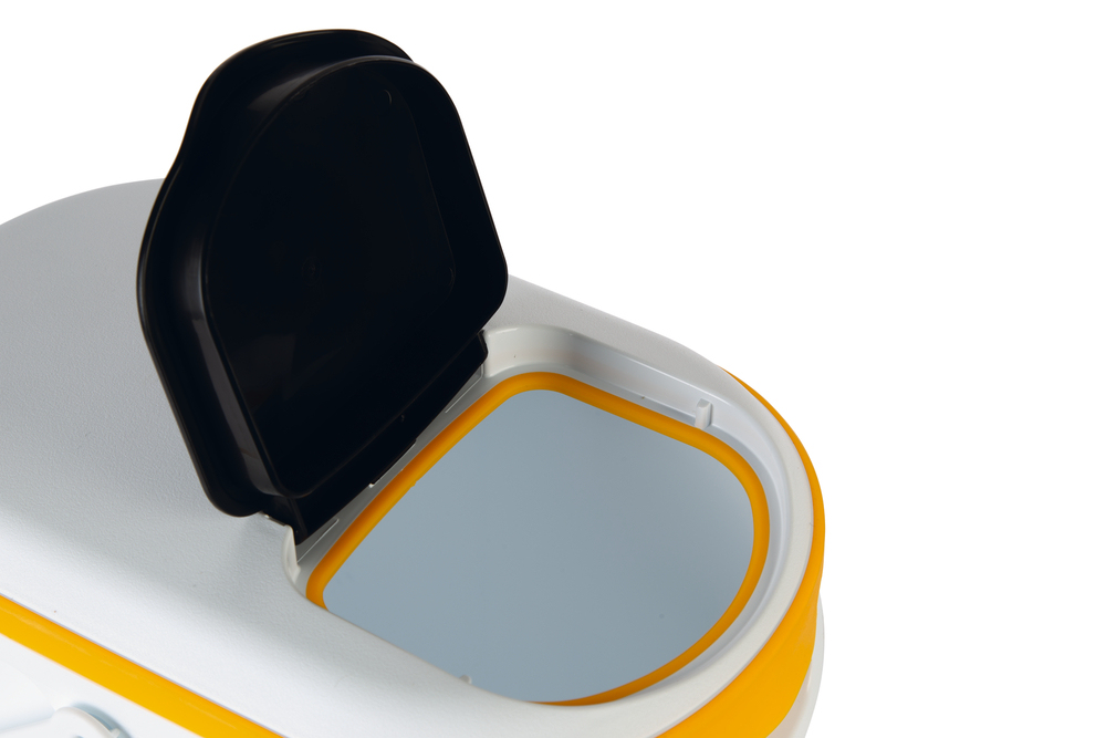 Beeztees Mama Saklama Kabı, Plastik, Beyaz, 10L - 5