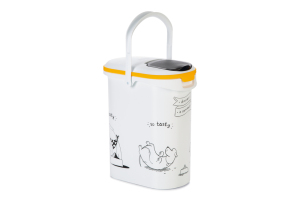 Beeztees Mama Saklama Kabı, Plastik, Beyaz, 10L - 2