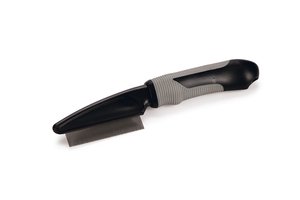 Beeztees Pire Temizleme Tarağı, Siyah, L, 21cm