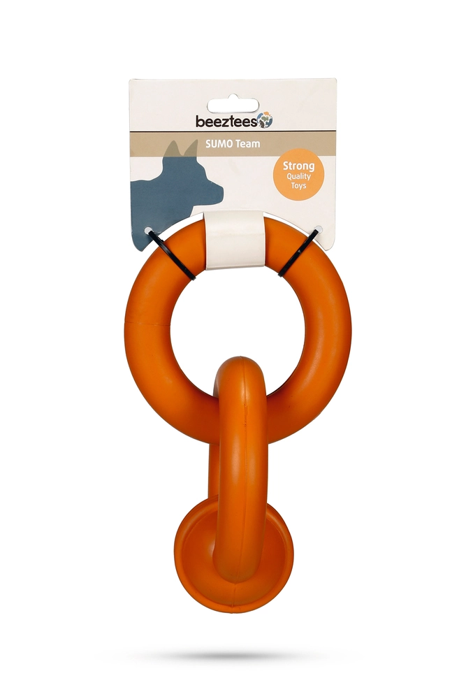 Beeztees Sumo Dayanıklı Dental Oyuncak Turuncu 24 - 1
