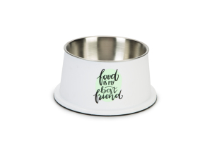 Beeztees Uzun Kulaklı Köpek Mama Su Kabı, Paslanmaz Çelik, Kaymaz, 19cm, 800ml