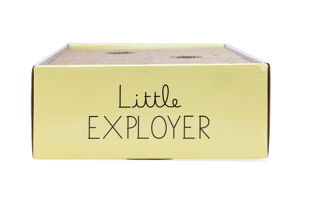 Beeztees Yavru Kedi Karton Tırmalama ve Oyuncağı, 25x42x10cm - 3