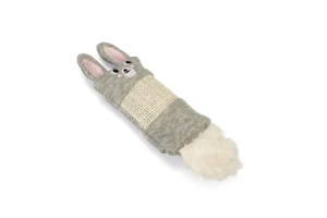 Beeztees Yavru Kedi Oyuncağı, Tavşan, Kumai-Sisal, Hışırtılı, 20x5x3cm