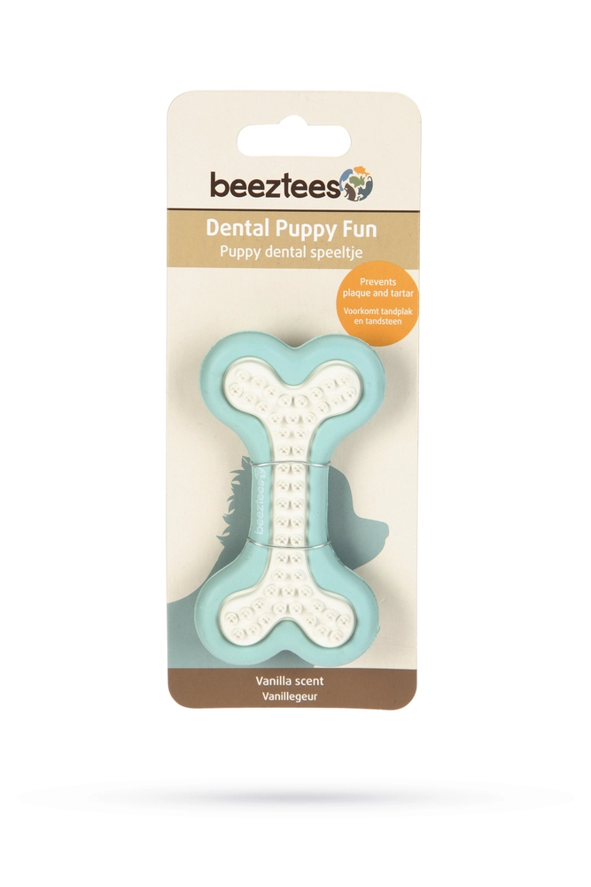 Beeztees Yavru Köpek Diş Oyuncağı, İçi Dolu Halka, Kauçuk, Yeşil, 10cm - 5