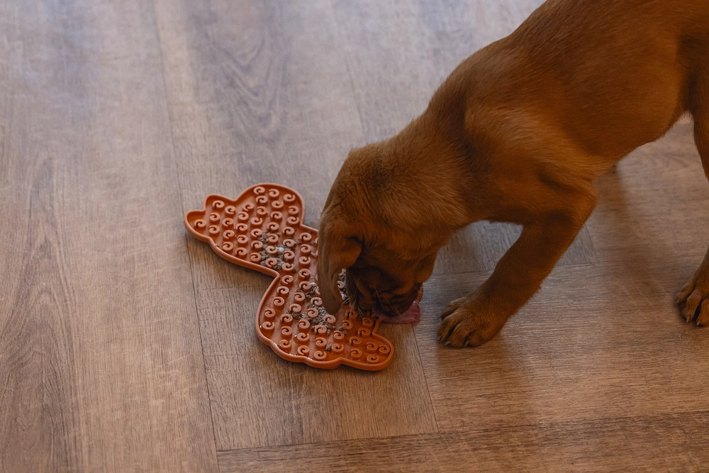 Beeztees Yavru Köpek Mama Yeme Oyuncağı, Lama Şeklinde, Silikon, Kahverengi, 25x22cm - 2