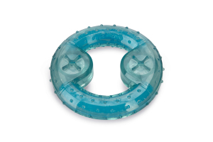 Beeztees Yavru Köpek Oyuncağı, Diş Kaşıma için Soğutulabilir, TPR, Mavi, 10x10x2,3cm