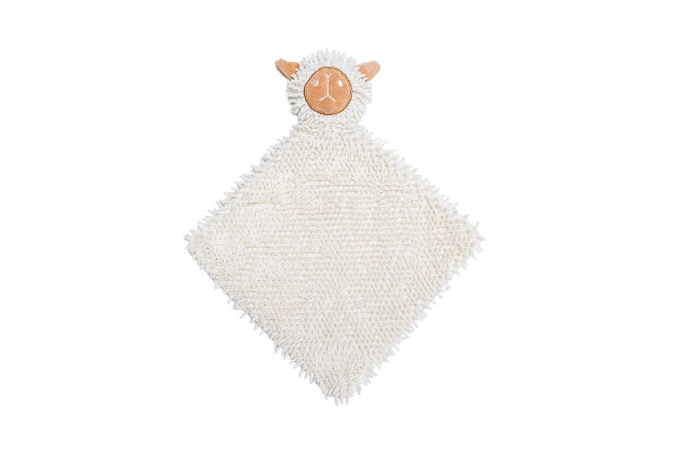 Beeztees Yavru Köpek Oyuncağı, Peluş, Beyaz, 37x28x4cm - 1