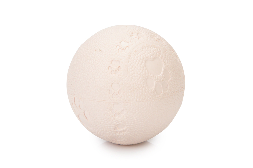 Beeztees Yavru Köpek Oyuncağı, Top, Kauçuk, Pembe, 6cm - 1