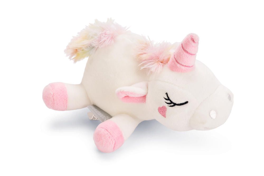 Beeztees Yavru Köpek Oyuncağı, Unicorn, Peluş, Beyaz, 18x15x11,5cm - 4