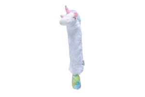 Beeztees Yavru Köpek Oyuncağı, Unicorn, Peluş, Beyaz, 49x10x14cm