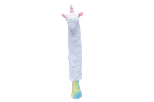 Beeztees Yavru Köpek Oyuncağı, Unicorn, Peluş, Beyaz, 74x14x15cm - 1