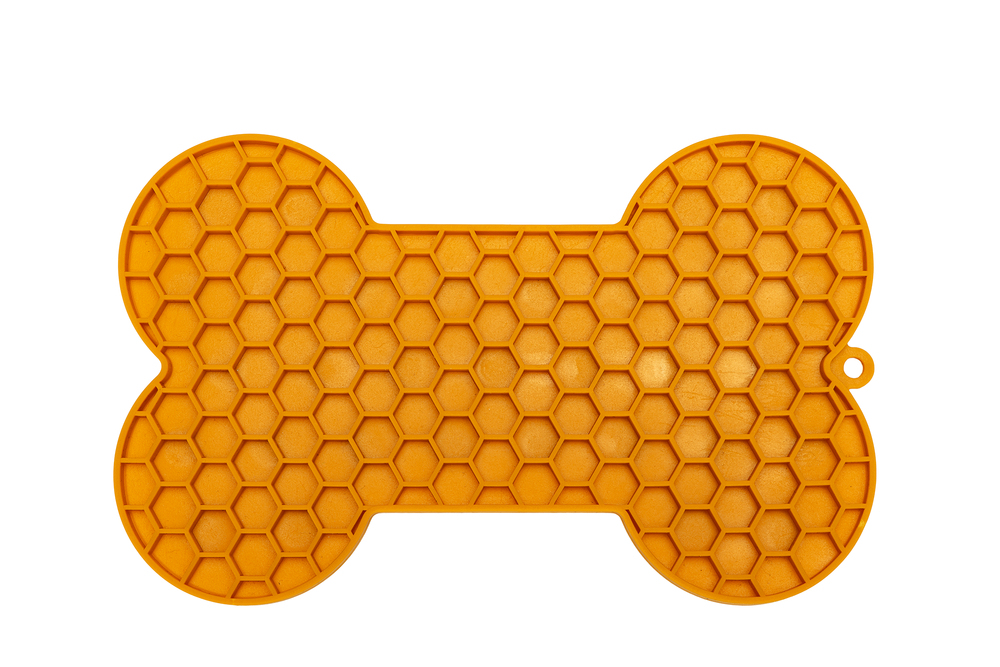 Beeztees Yavru Köpek Yaş Mama Yeme Oyuncağı, Kemik Şeklinde, Silikon, Turuncu, 18x11cm - 5