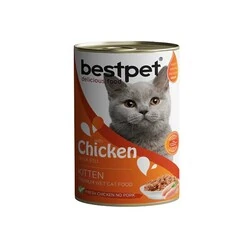 Bestpet Tavuklu Yavru Kedi Konservesi 400 GR