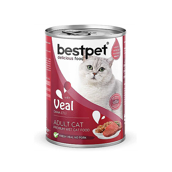BestPet Gravy Dana Etli Yetişkin Kedi Konservesi 400gr - 1
