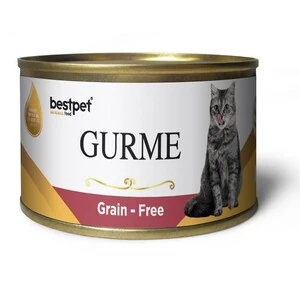 BestPet Gurme Tahılsız Jelly Kuzu Etli Yetişkin Kedi Konservesi 100 Gr