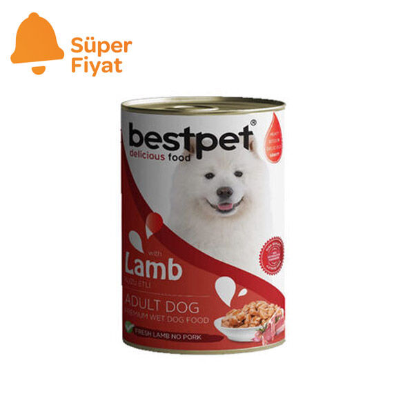 BestPet Kuzu Etli Köpek Yaş Maması 400 GR - 1