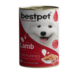 Bestpet Kuzu Etli Yavru Köpek Yaş Maması 400 GR